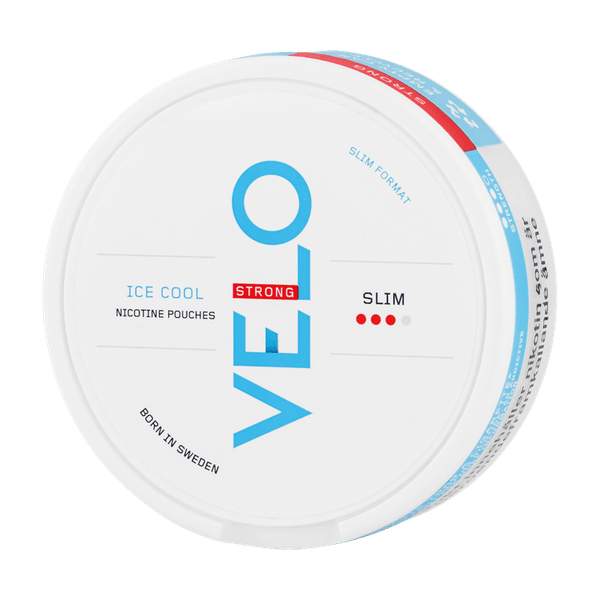 VELO Ice Cool Mint Strong Slim nikotīna spilventiņi