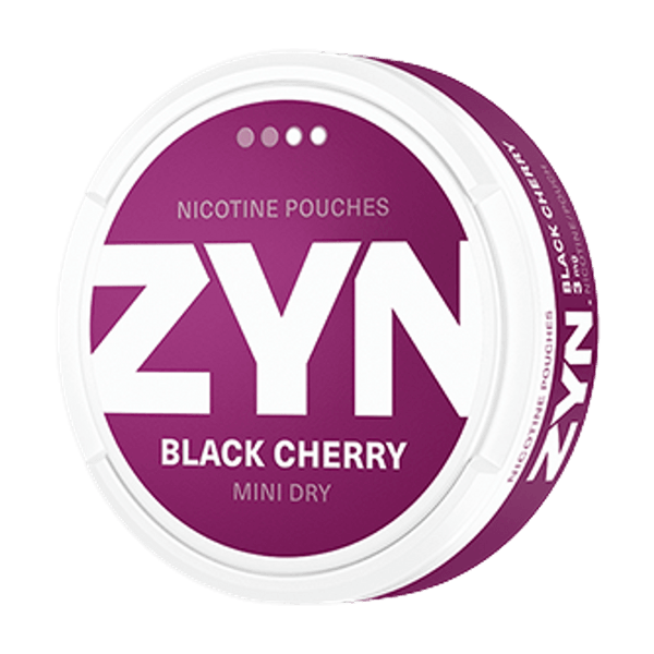ZYN Black Cherry 3mg nikotīna spilventiņi