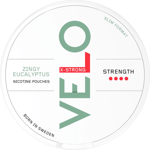 VELO Velo Zingy Eucalyptus nikotīna spilventiņi