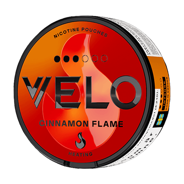 VELO Cinnamon Flame Slim Strong nikotīna spilventiņi