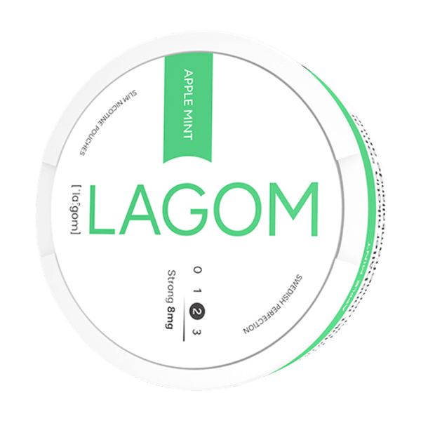 LAGOM Apple Mint Light 4mg nikotinpárnák