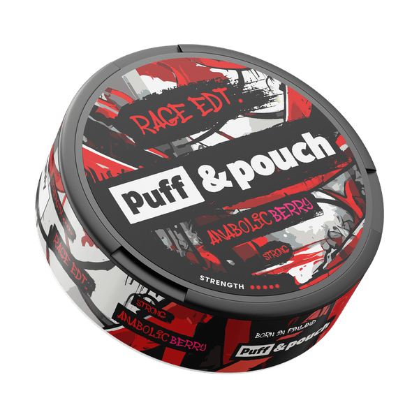 Puff and Pouch Puff & Pouch Anabolic Berry nikotīna spilventiņi