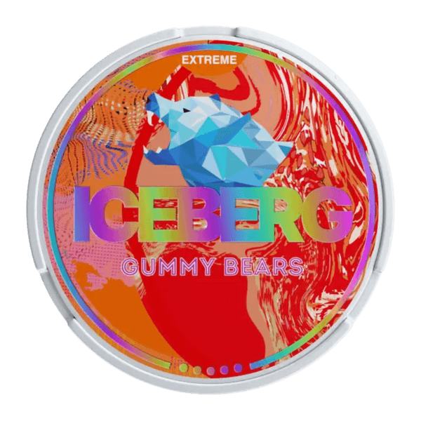 ICEBERG Gummy Bears Extreme nikotīna spilventiņi