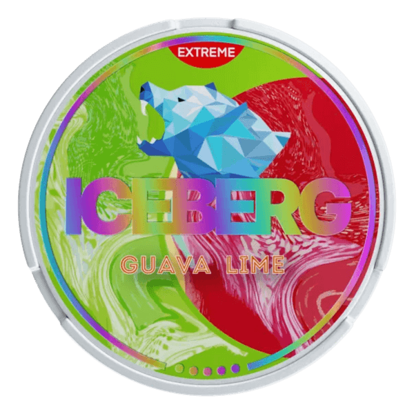 ICEBERG Guava Lime Extreme nikotīna spilventiņi