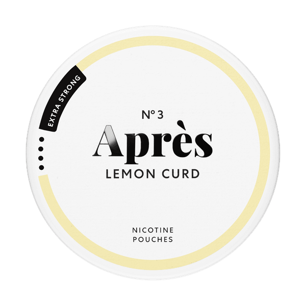 Après Lemon Curd Extra Strong nikotīna spilventiņi