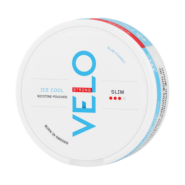 VELO Ice Cool Mint Strong Slim nikotīna spilventiņi