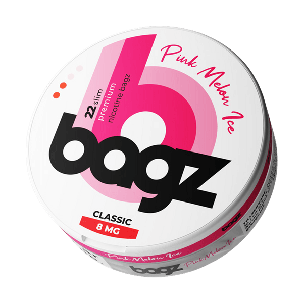 Bagz BAGZ Pink Melon Ice 8mg nikotīna spilventiņi