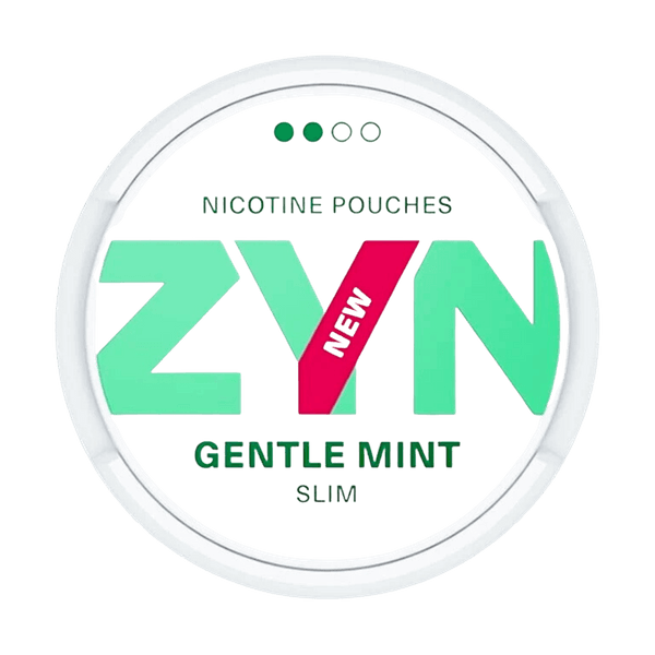 ZYN ZYN Gentle Mint Slim Normal nikotīna spilventiņi